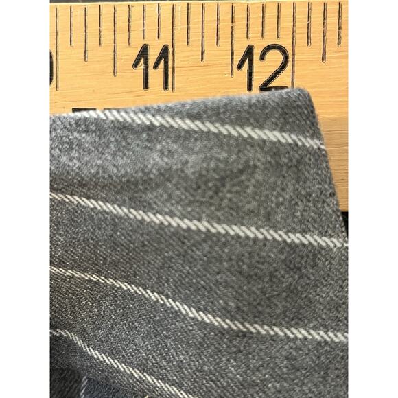 NOT FOR SALE Helsa Pinstripe Cuffed Trousers Pants •• Grey $298 Reformation Fr - Picture 14 of 16